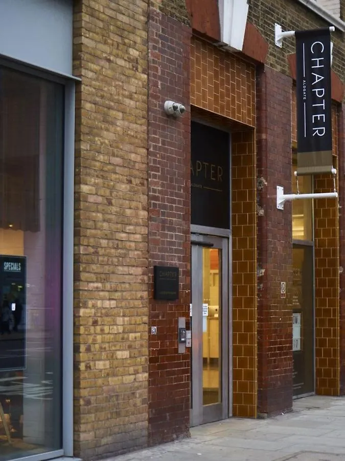 Apartment Chapter Aldgate London United Kingdom